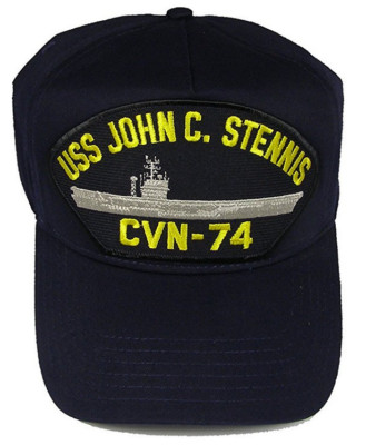 USS JOHN C STENNIS CVN-74 HAT USN NAVY SHIP NIMITZ CLASS CARRIER LOOK AHEAD