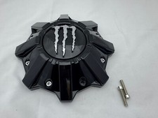 Monster Gloss Shiny Black Wheel Center Cap 6056b212 S1209-08 6056k82 S1105-06-59