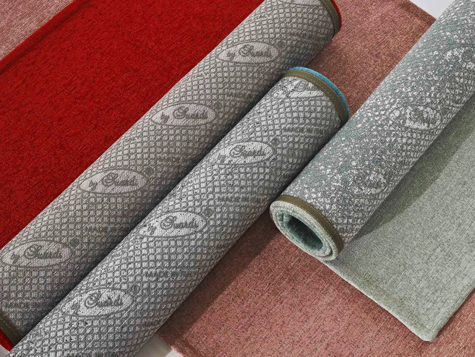 Tappeto Arredo Ciniglia Antiscivolo Living Tinta Unita Degradè 8Colori 5Mis 12ch - Immagine 4 di 4