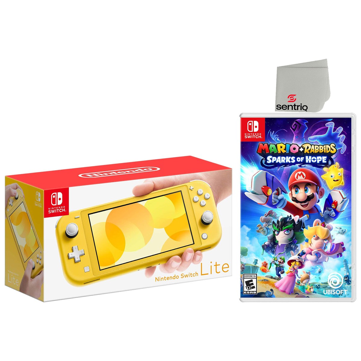 Nintendo Switch Lite 32GB Video Game Console with Mario + Rabbids
