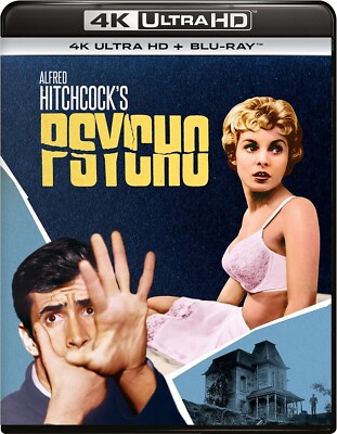 4K Ultra HD + Blu ray  A.Hitchcock - PSYCHO - Sprache : Deutsch, Englisch, Ital.
