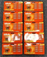 Lot Of 10! Genuine Gillette Fusion5 Refills Razor Blades 8 Cartridges