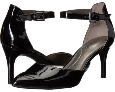 NEW $80 Bandolino Sz Ginata D'Orsay Pointed Toe Patent Pumps