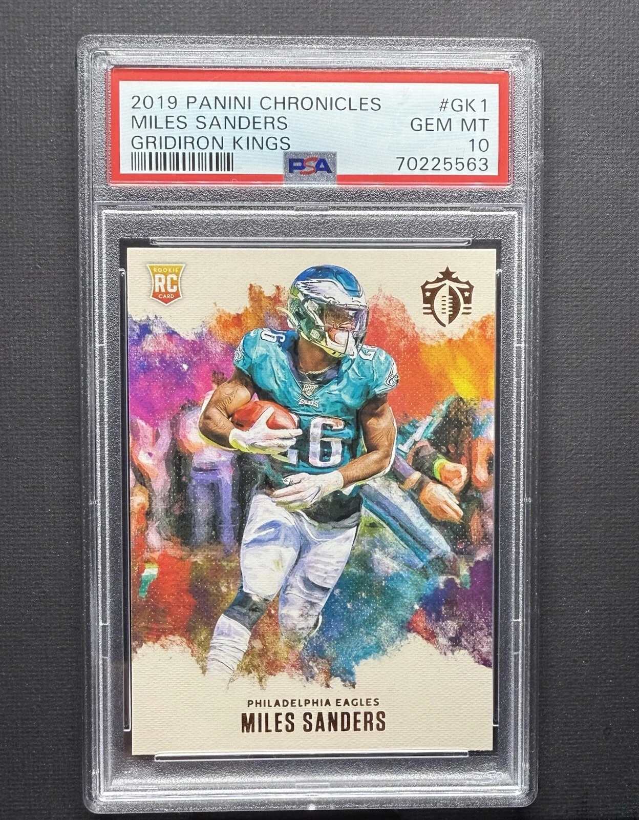 Miles Sanders Panini Chronicles Gridiron Kings #GK1 Base
