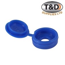 Hinged Screw Cover Caps - Plastic Fixing Cap for 4g-8g Screws, Assorted Colours
