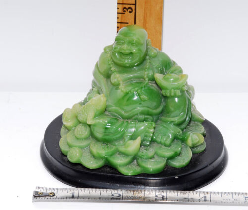 Fengshui Laughing Buddha Statue Small Happy Buddha Sculpture Good Luck