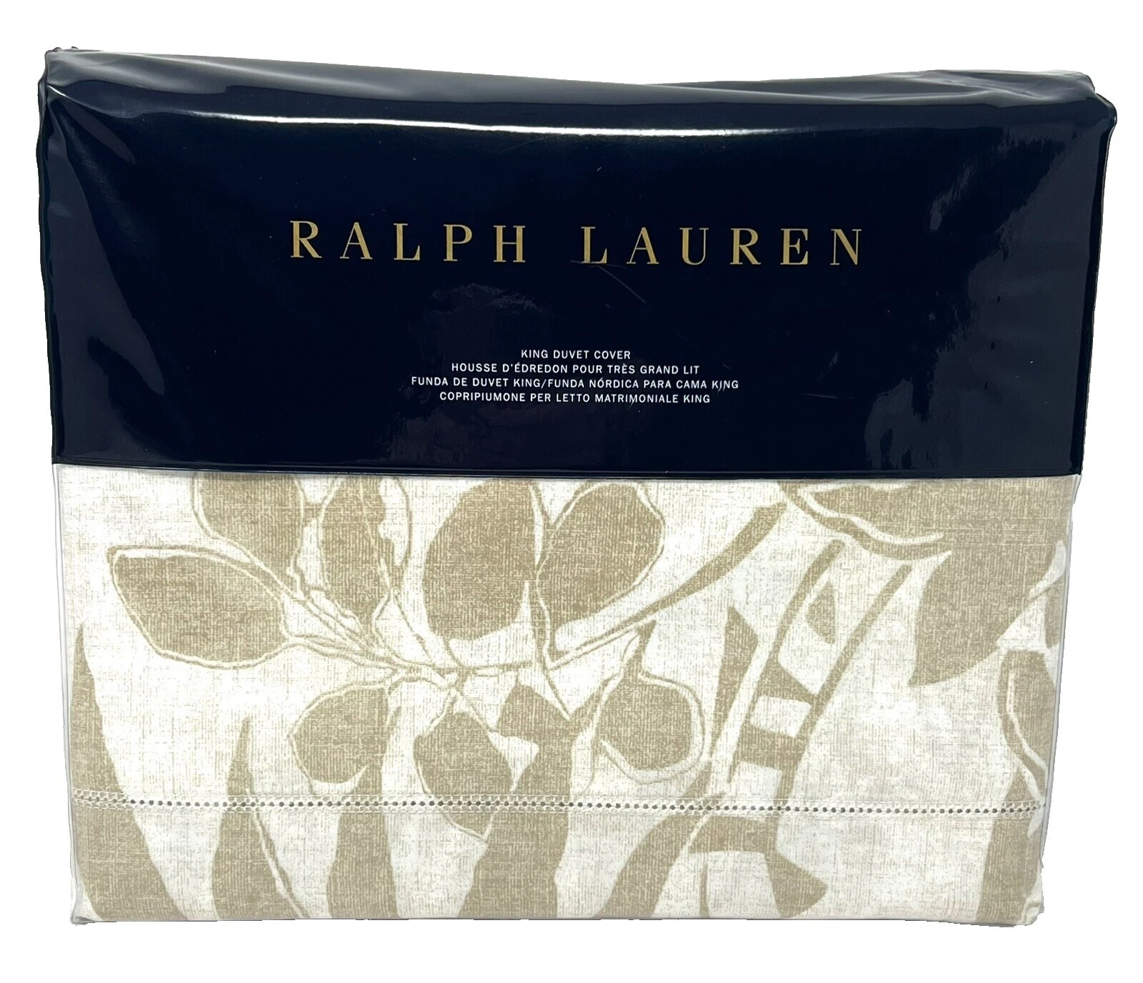 Fundas de Edredón Ralph Lauren marrón y Juegos de Cama