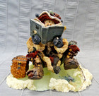 Boyds Collection Santa & Friends "A Good Day Fishing" Figurine 1994