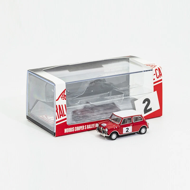 GCD 1:64 Model Car Mini Cooper Morri Rallye Automobile Monte-Carlo Metal Vehicle - Image 2 of 4