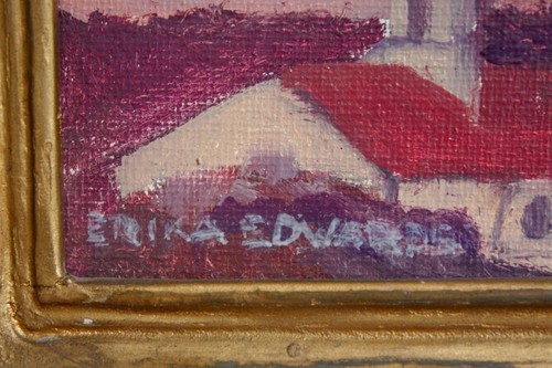 Saint Anthony's Seminary Painting by Santa Barbara's The Oak Group Erika Edwards - Picture 2 of 4