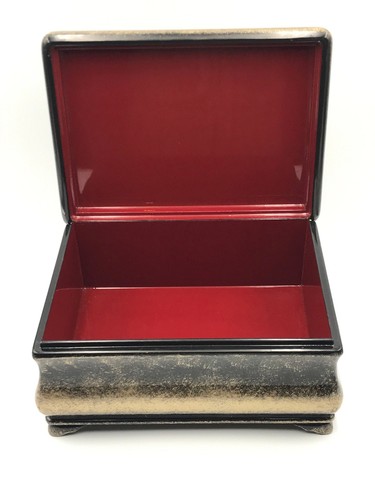 Exclusive Lacquer Box "Hide And Seek" , Hand Painted, Papier Mache, Jewelry - Picture 6 of 8
