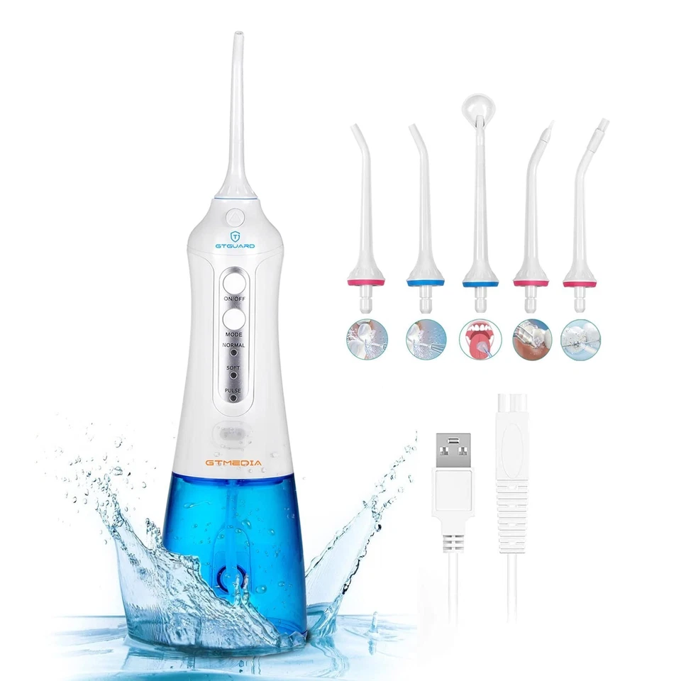 BRAND NEW SEALED BOX GT MEDIA Cordless Water Flosser Oral Irrigator