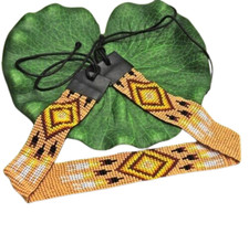 Nation New Native American Jewelry Hatband Hand Beaded Hat Band New Multi Color