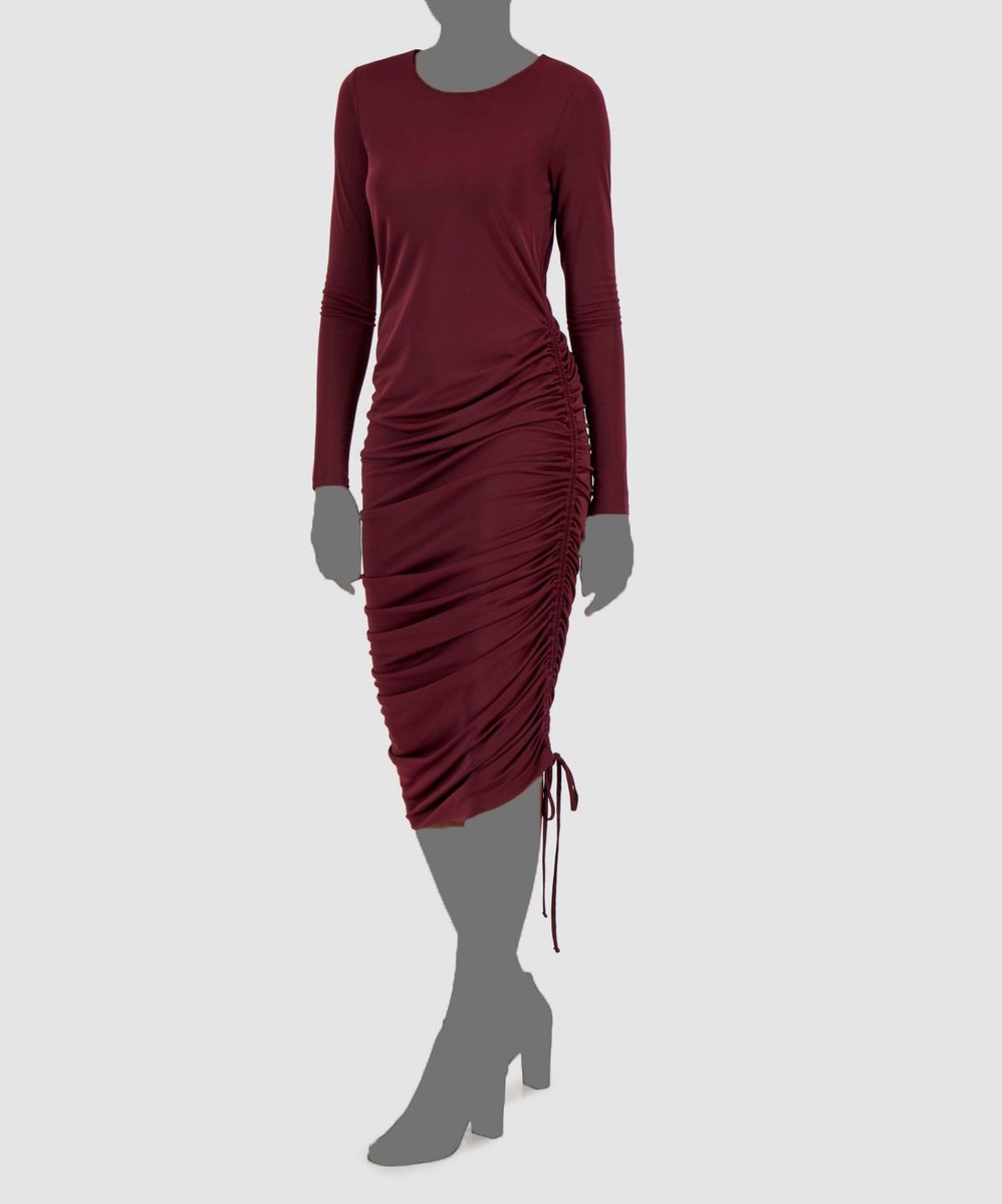 knee length dresses for ladies Two Pieces Ruched Drawstring Midi Skirt – Élan Studio
