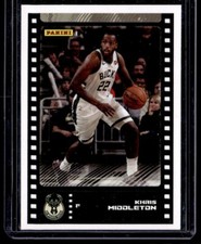 2019-20 Panini NBA Sticker & Card Collection Khris Middleton #13 Milwaukee Bucks