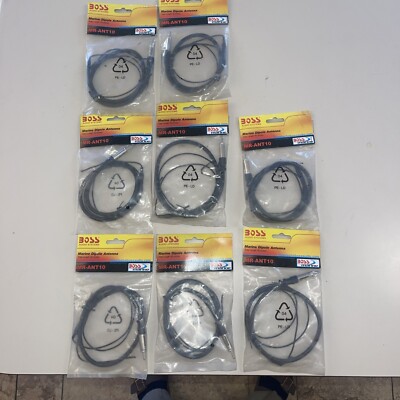 Marine Dipole Antenna Boss Audio Systems. 45inches MR-ANT-10.  Lot Of 8