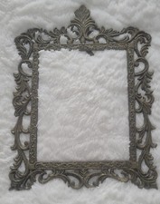 Antique solid Bronze picture frame 8x10