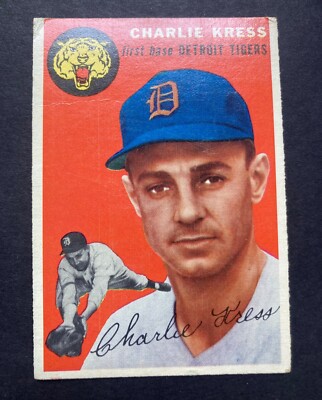 1954 Topps - Chuck Kress #219 (RC) VG
