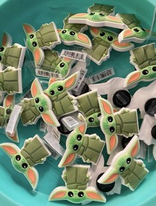 croc charms baby yoda