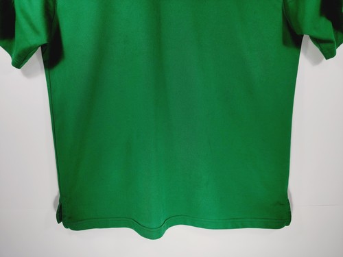 Reebok Saskatchewan Roughriders Mens Medium Golf Shirt Green CFL - Picture 9 of 12