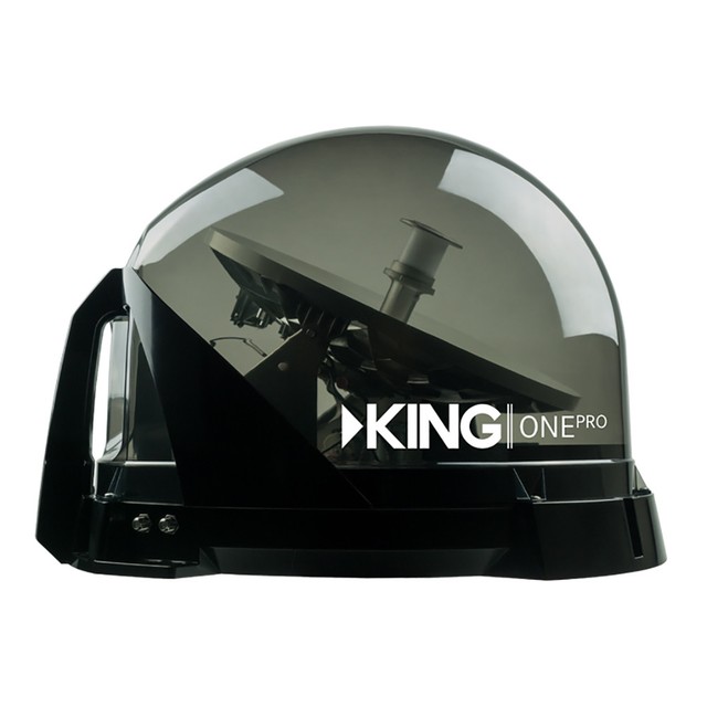 KING ONE PRO™ Premium RV Portable/Roof Satellite DIRECTV® DISH® Bell