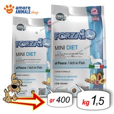 Forza10 Chien Diet Bas Grain → Poisson - Mini 400 Gr/1,5 KG - Croquettes