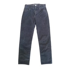 Crewcuts J.Crew Boys Gray Straight Leg Corduroy Pants Size 16 Stretch Preppy