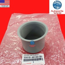 Genuine Toyota Highlander Front Gray Console Cup Holder Insert 55618-48160-b0 Genuine Toyota Highlander Front Gray Console Cup Holder Insert 55618-48160-b0