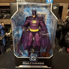 2026 DC Multiverse Injustice Gang Batman Red Platinum Edition McFarlane Toys NEW