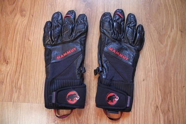 Unisex Mammut Gloves Black Leather M