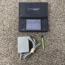 Nintendo DSi TWL-001 Black Handheld Gaming System Console Fully Tested W Charger
