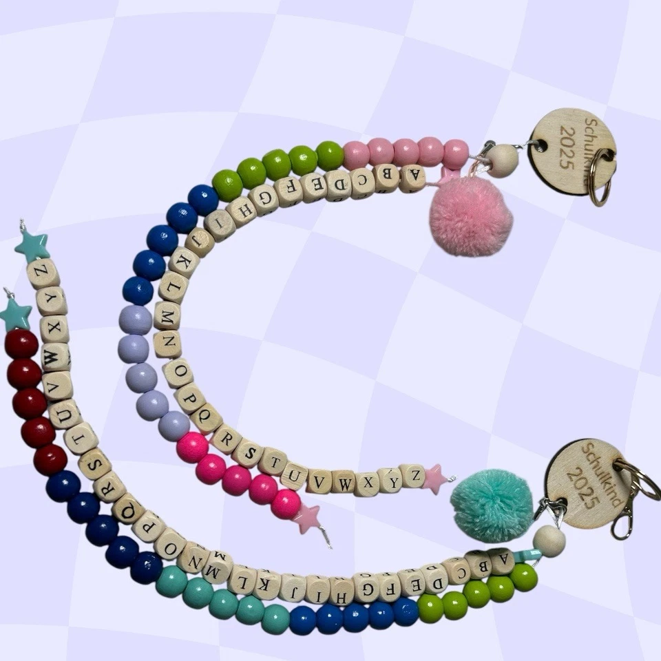 Rechenkette Einschulungs Geschenke Schulkind Mädchen und Jungen Schulanfang - Bild 4 von 4