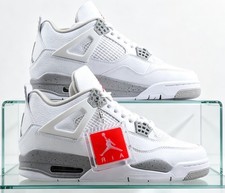 Jordan 4 Retro "White Oreo" Men's Basketball Shoes Mid Top US Size 7-12