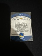 Panini Basketball Draymond Green Autographed Sports Trading Panini Basketball Draymond Green Autographed Sports Trading