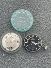 Lot of 2pcs NON WORKING EB 8800 17 jewels chronograph movement SICURA CHRONO !