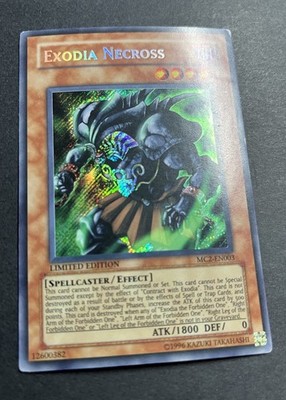 Yu-Gi-Oh! TCG Konami Exodia Necross MC2-EN003 Limited Secret Holo
