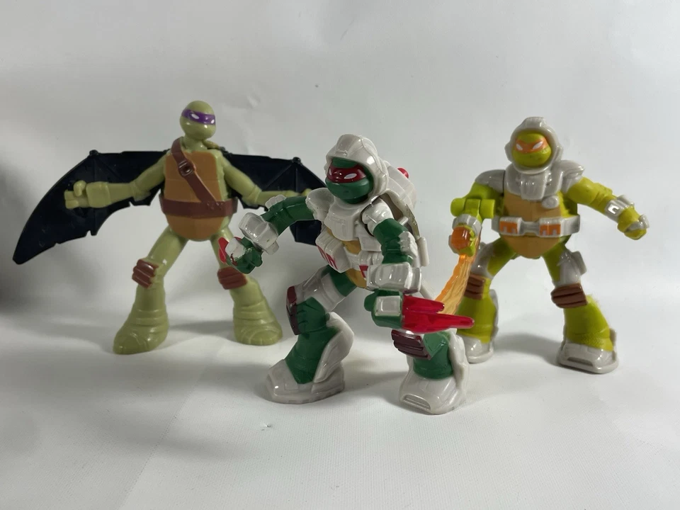BOOTLEG TMNT Teenage Mutant Ninja Turtles Lote de 12 Figuras de Acción Película MCDS Foto 4 de 4