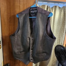 Wilson's The Leather Experts XL Men's Brown Vest