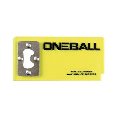 OneBall Scraper Bottle Opener Green 2.5x6