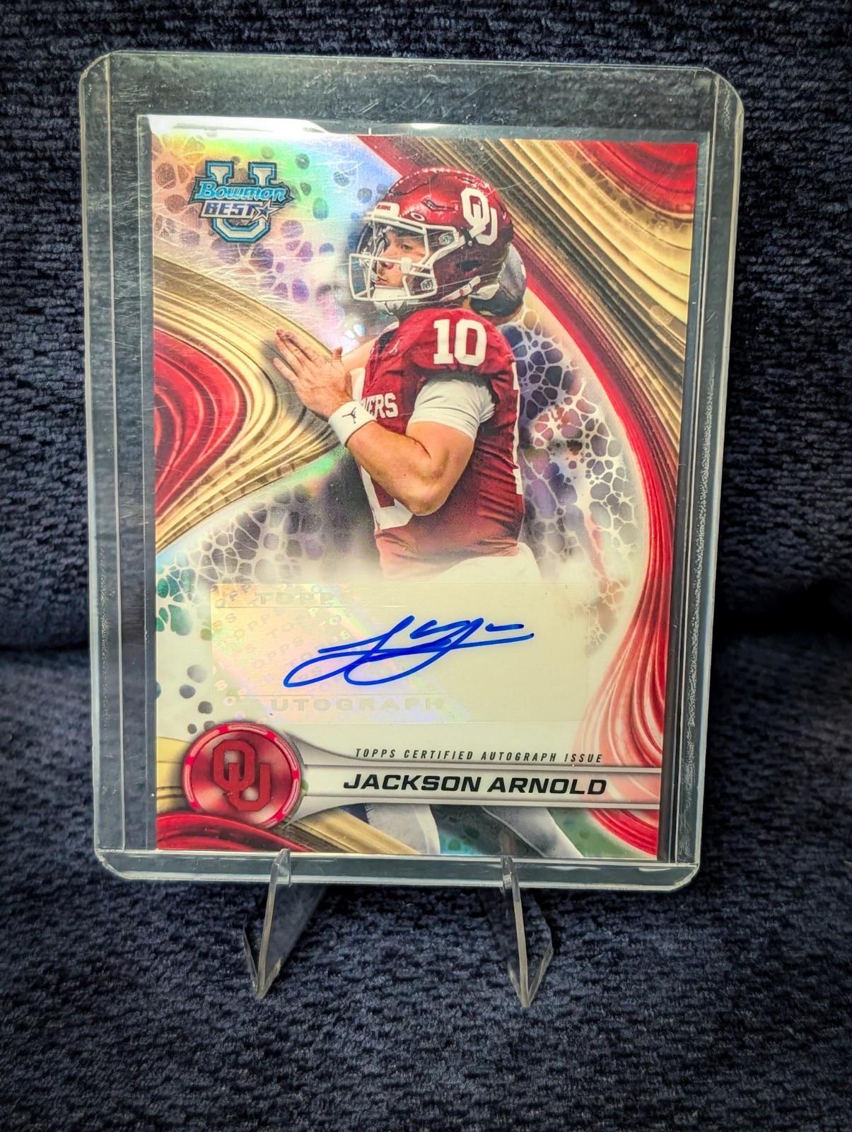 2024 Bowman's Best University - Best of 2024 Autographs Jackson Arnold...