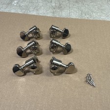 Grover Rotomatic Tuners Tuning Keys Nickel 3x3 Fits Epiphone Les Paul