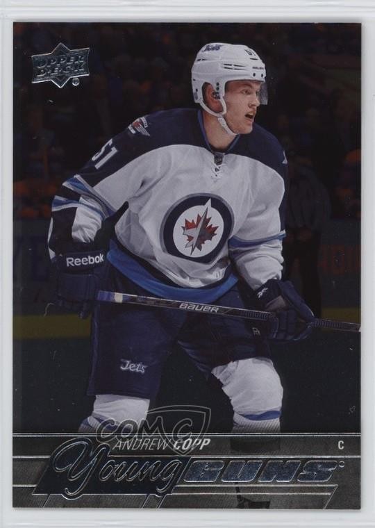 2015-16 Upper Deck Young Guns Silver Foil Board Andrew Copp #205 0k70
