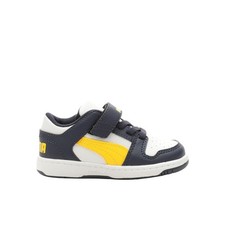 PUMA Rebound Layup Lo Sl Pixel V Slip On Toddler Boys White Sneakers Casual Sho