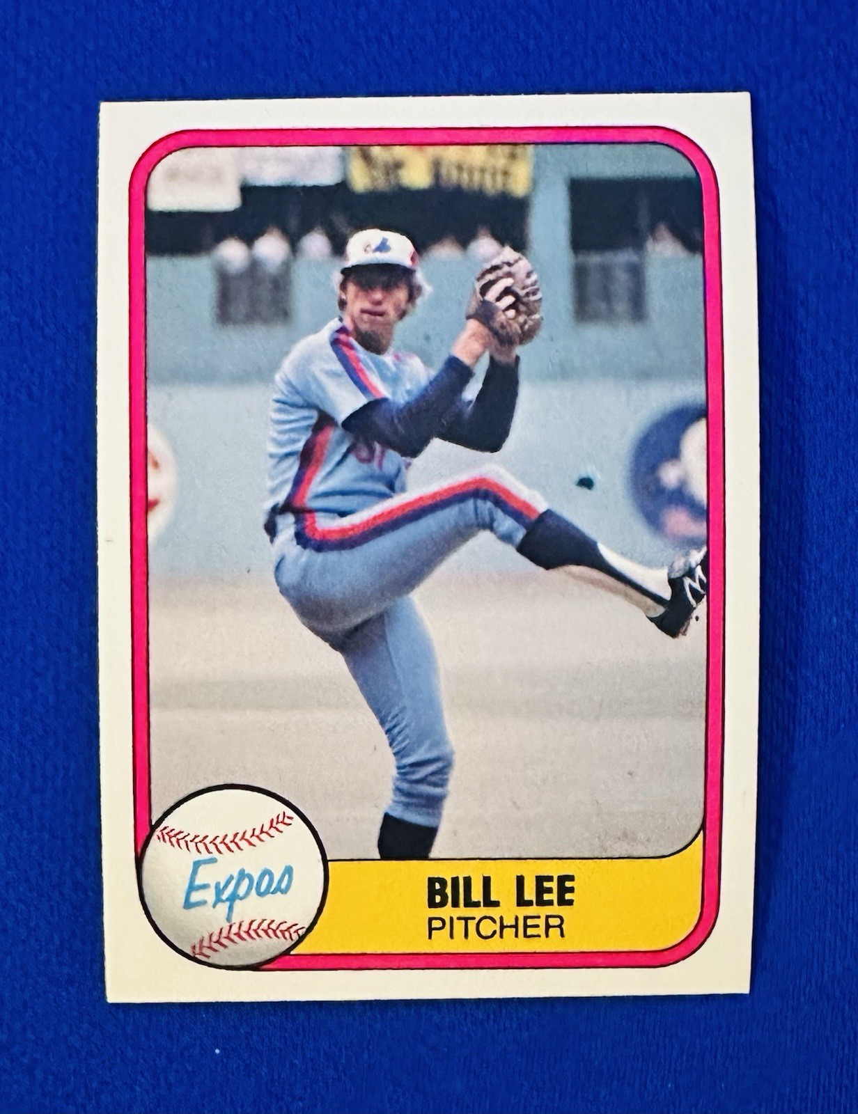 1981 FLEER #157 BILL LEE MONTREAL EXPOS SPACEMAN! NM-MT or BETTER 73 AS 119 WINS
