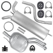 Schalldämpferset Auspuffanlage Auspuff für Mercedes 300 T124 S124 3.0 Kombi