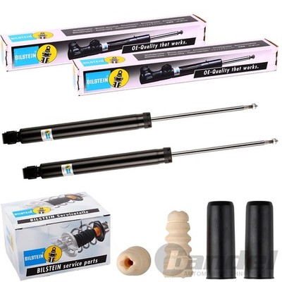 2x BILSTEIN B4 STOßDÄMPFER+PROTECTION HINTEN passend für AUDI A4 B8 AB BJ 2001