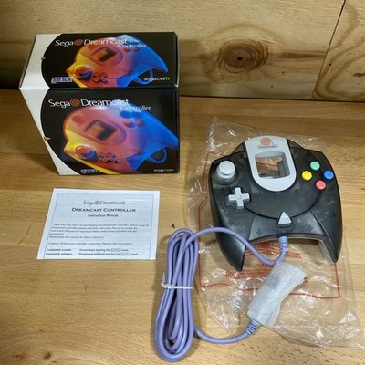 Sega DREAMCAST Controller Clear Black MK-50105 OEM Translucent Smoke Toys R Us