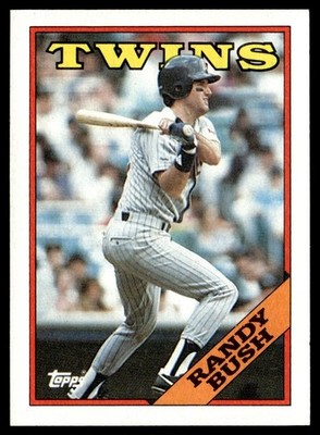 1988 Topps Randy Bush Minnesota Twins #73