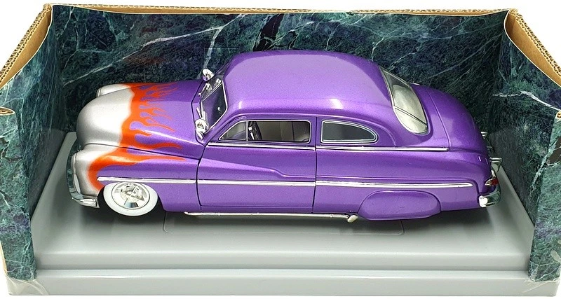 Ertl 1/18 Scale Diecast 7123 - 1949 Mercury Lead Sled - Purple - Image 4 of 4