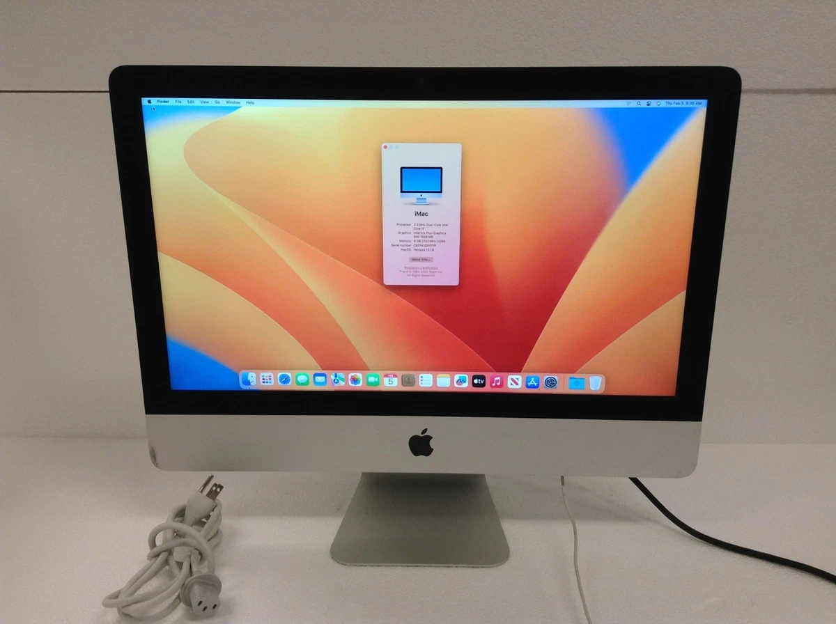 Apple iMac 2017 Release Year Apple All-in-Ones-In - One Computers